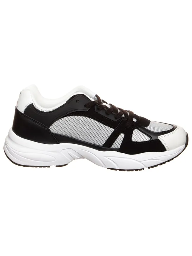 Calvin Klein Sneakers^Leder-Sneakers in Schwarz/ Weiß