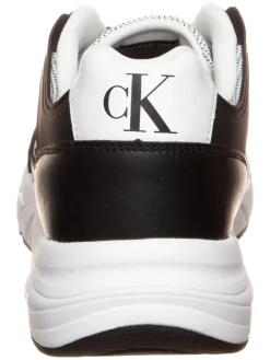 Calvin Klein Sneakers^Leder-Sneakers in Schwarz/ Weiß