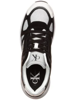 Calvin Klein Sneakers^Leder-Sneakers in Schwarz/ Weiß