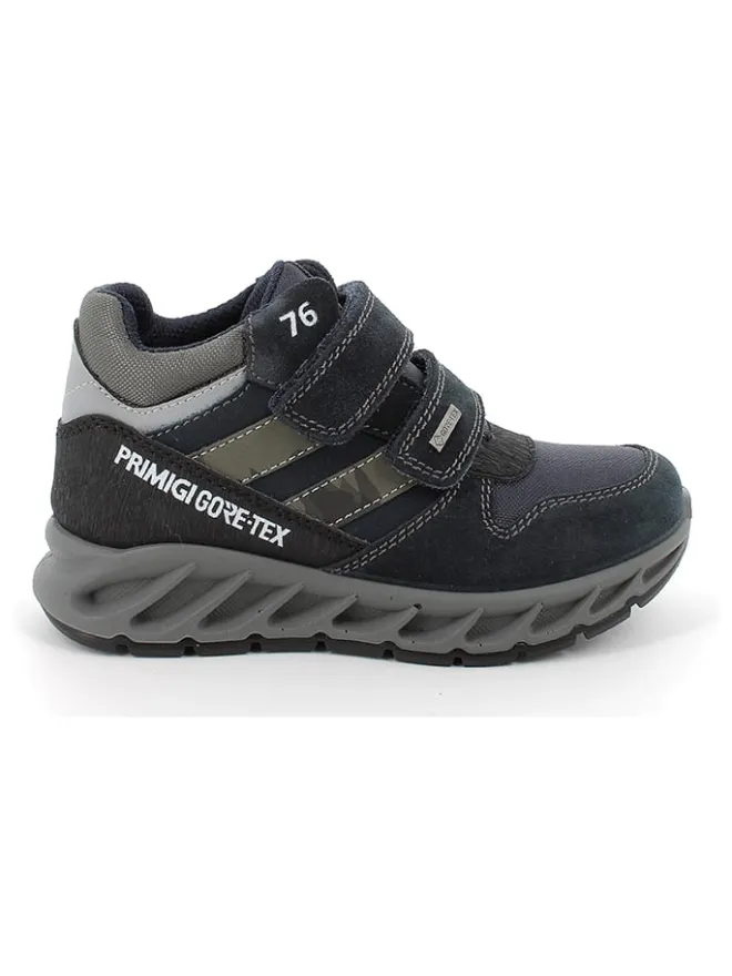 Primigi Sneakers·Sneakers High^Leder-Sneakers in Schwarz/ Grau