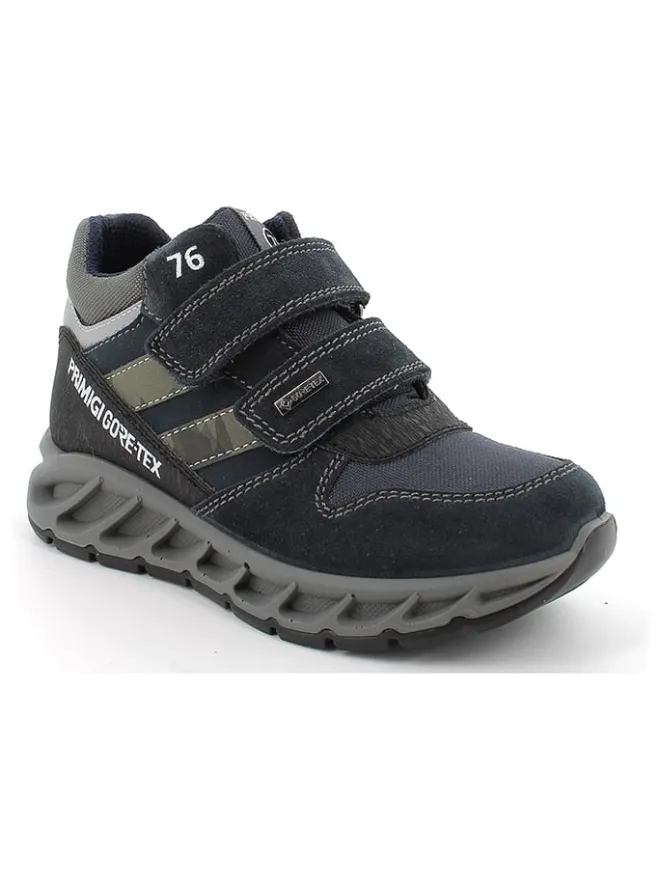Primigi Sneakers·Sneakers High^Leder-Sneakers in Schwarz/ Grau