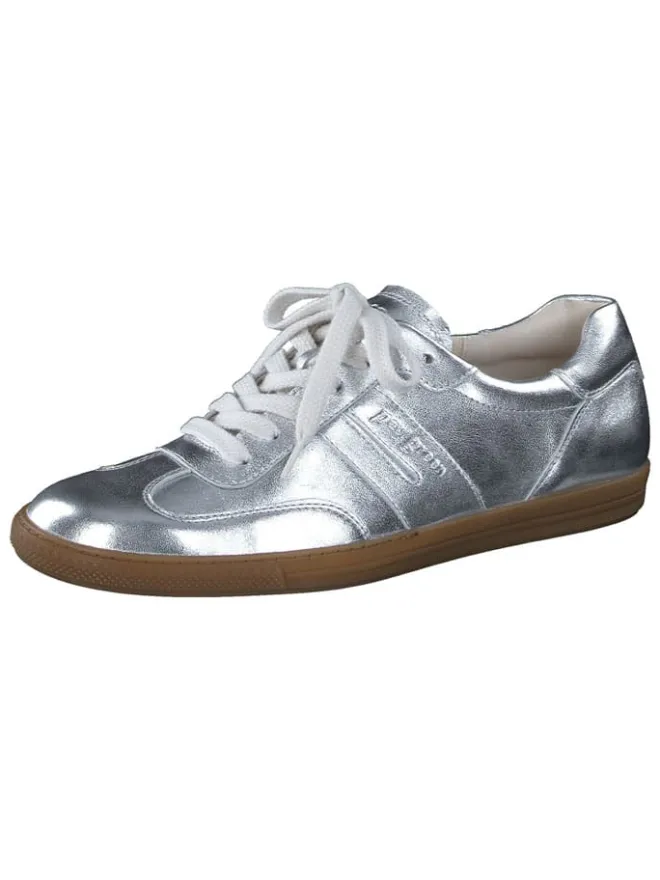 Leder-Sneakers in Silber>Paul Green Best