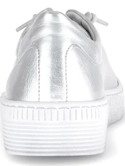 Gabor Sneakers^Leder-Sneakers in Silber
