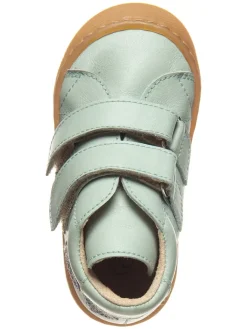 Leder-Sneakers in Türkis><noscript><img width=