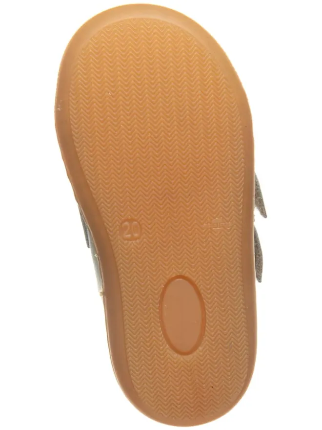 Leder-Sneakers in Türkis>kmins Online