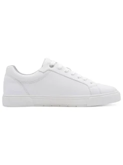 s.Oliver Sneakers^Leder-Sneakers in Weiß