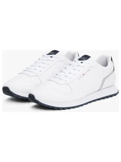 Leder-Sneakers in Weiß>Tommy Hilfiger Shoes New