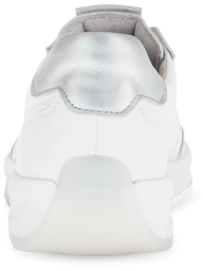 Leder-Sneakers in Weiß>Gabor Discount