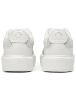 Leder-Sneakers in Weiß><noscript><img width=