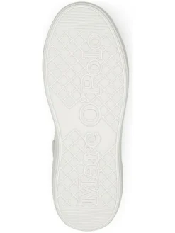 Leder-Sneakers in Weiß><noscript><img width=
