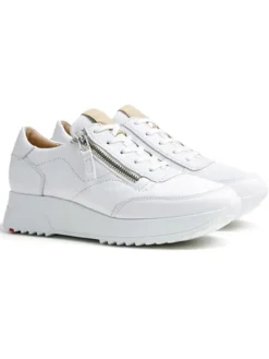 Leder-Sneakers in Weiß>LLOYD