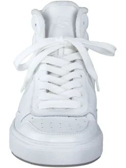 Leder-Sneakers in Weiß><noscript><img width=