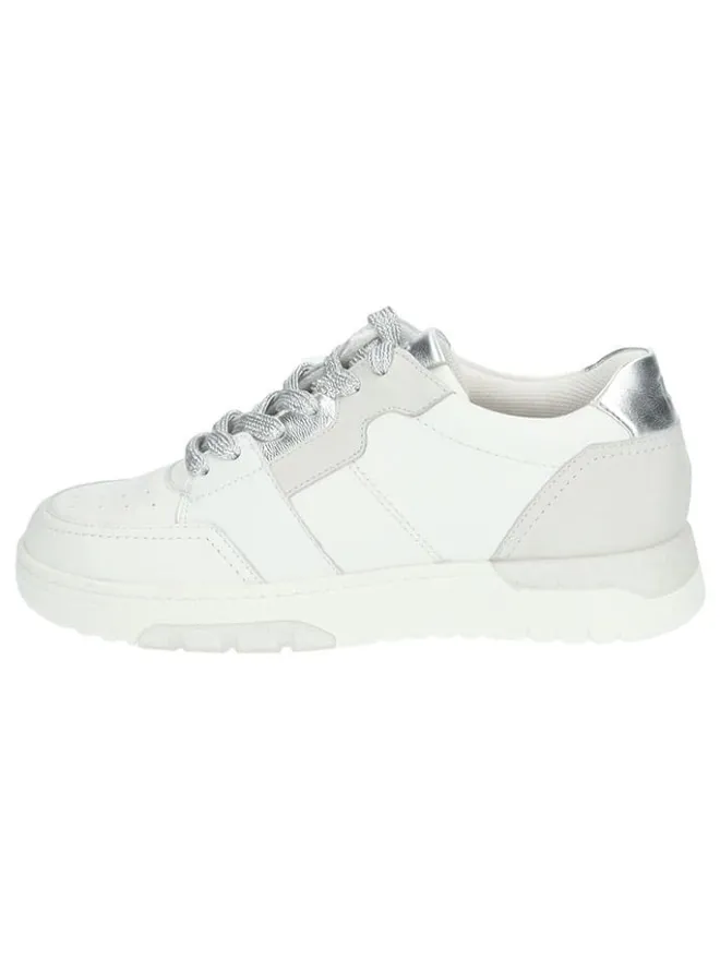 Leder-Sneakers in Weiß>Paul Green