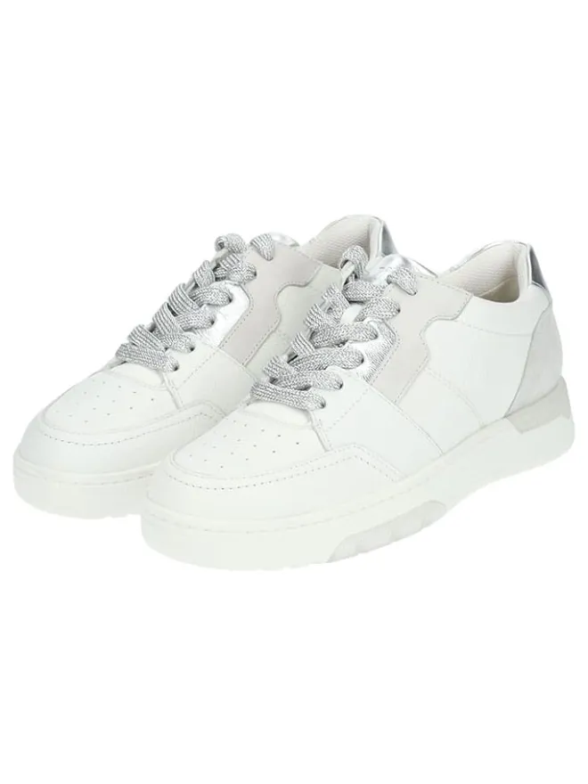 Leder-Sneakers in Weiß>Paul Green