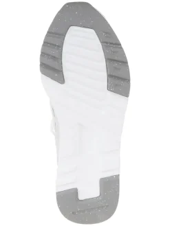 Leder-Sneakers in Weiß><noscript><img width=