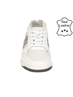 Bullboxer Sneakers^Leder-Sneakers in Weiß