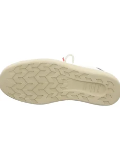 Think! Schnürschuhe^Leder-Sneakers in Weiß/ Beige
