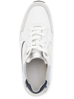 Gabor Sneakers^Leder-Sneakers in Weiß/ Beige
