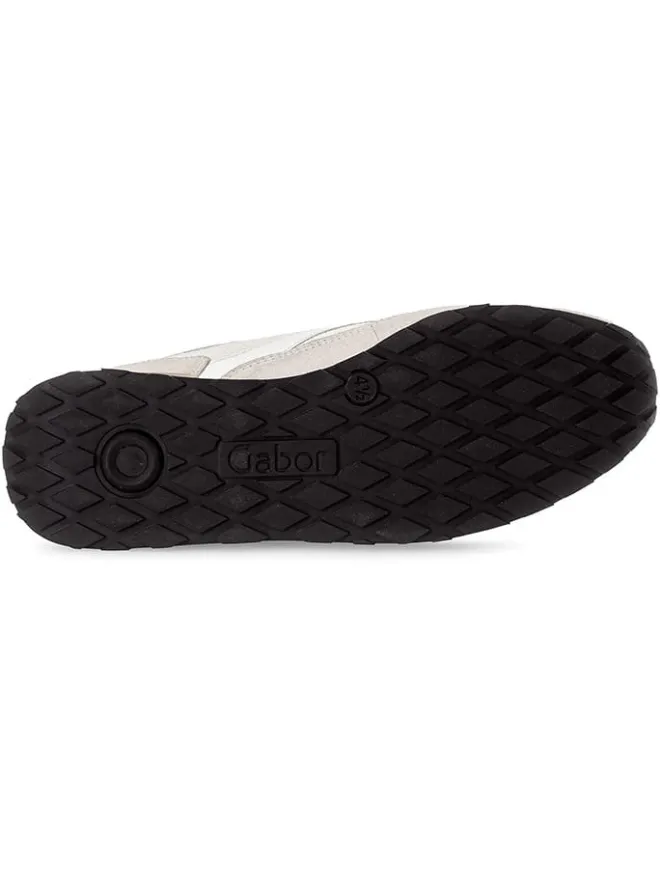 Gabor Sneakers^Leder-Sneakers in Weiß/ Beige