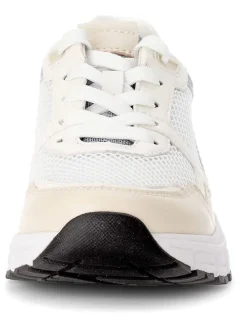 Gabor Sneakers^Leder-Sneakers in Weiß/ Beige/ Hellblau
