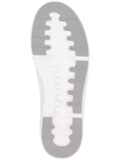 Leder-Sneakers in Weiß/ Dunkelblau><noscript><img width=