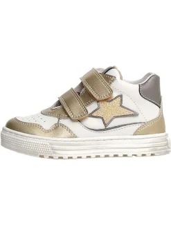 Naturino Sneakers·Sneakers High^Leder-Sneakers in Weiß/ Gold