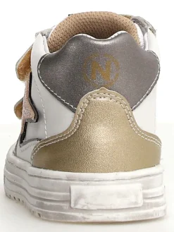 Naturino Sneakers·Sneakers High^Leder-Sneakers in Weiß/ Gold
