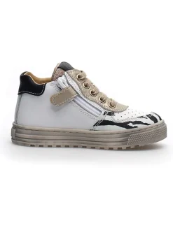 Naturino Sneakers·Sneakers High^Leder-Sneakers in Weiß/ Gold
