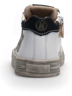 Naturino Sneakers·Sneakers High^Leder-Sneakers in Weiß/ Gold