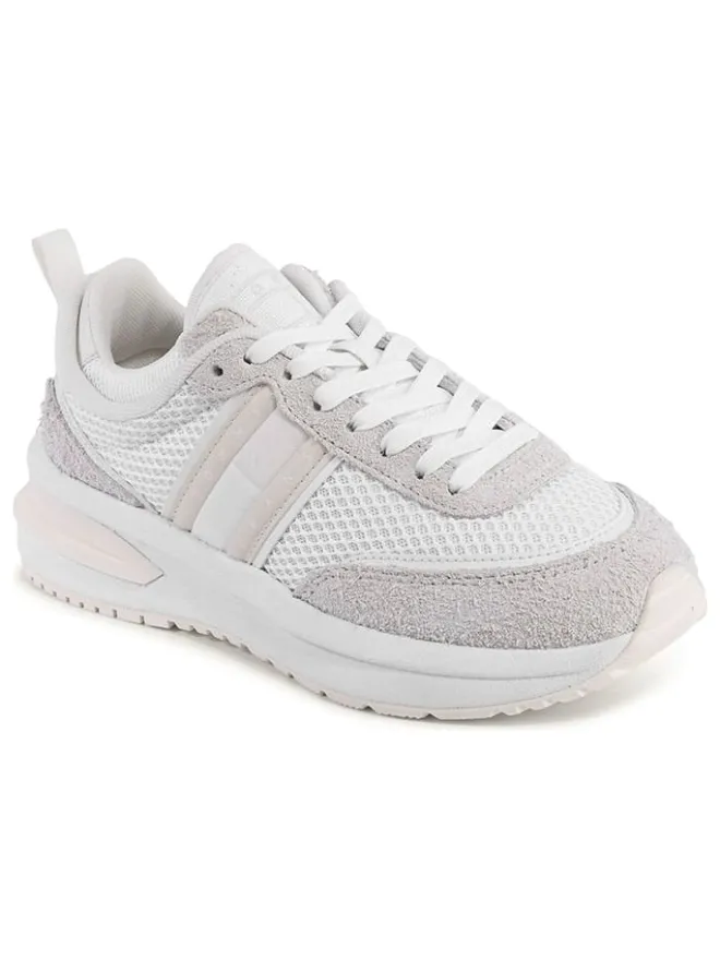 Leder-Sneakers in Weiß/ Grau>Tommy Hilfiger Shoes Sale