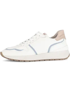 Gabor Sneakers^Leder-Sneakers in Weiß/ Hellblau/ Beige