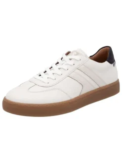 rieker Sneakers^Leder-Sneakers in Weiß/ Schwarz