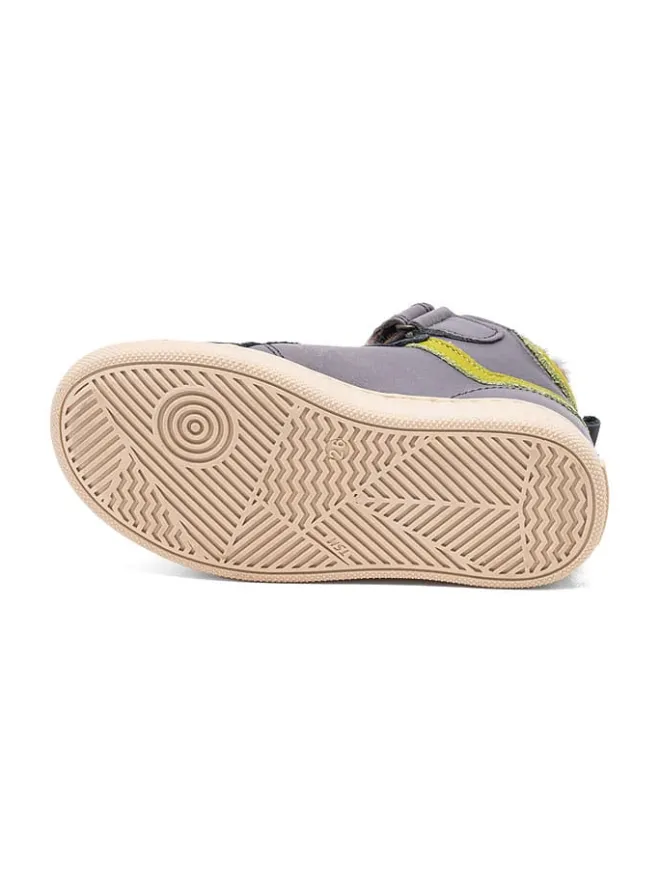 bisgaard Sneakers·Sneakers High^Leder-Sneakers "Isak" in Grau