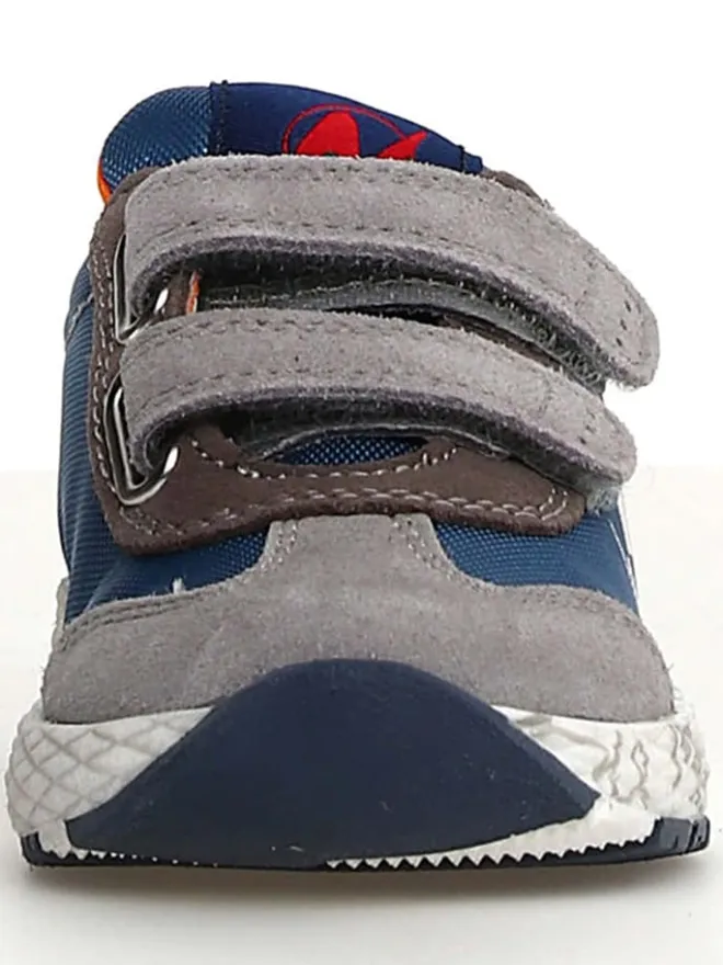 Leder-Sneakers "Jesko 2" in Blau/ Grau>Naturino Clearance