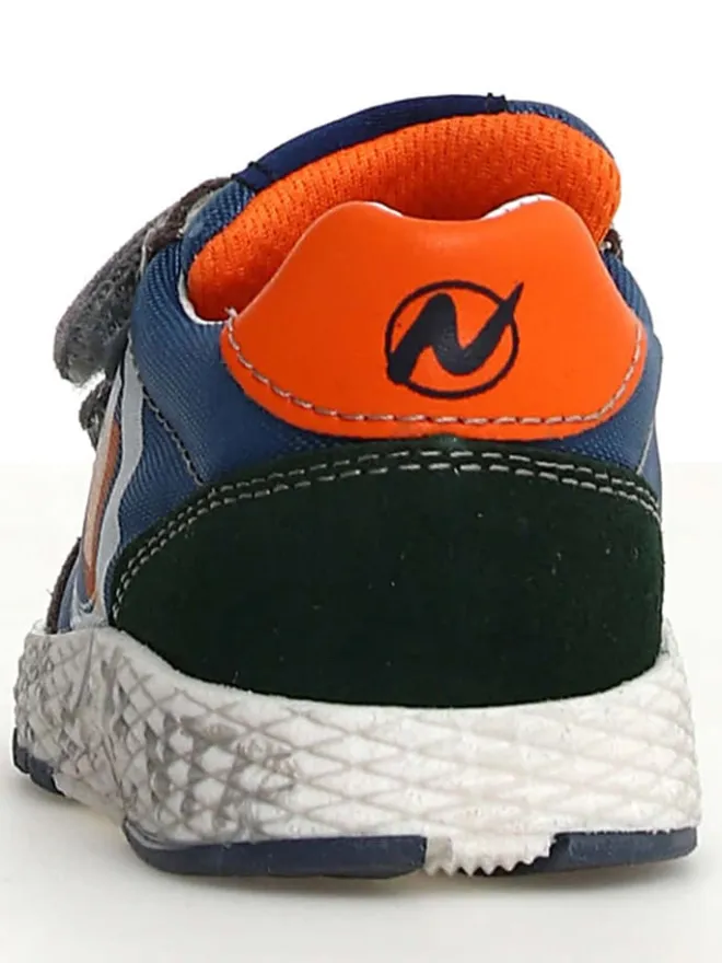 Leder-Sneakers "Jesko 2" in Blau/ Grau>Naturino Clearance