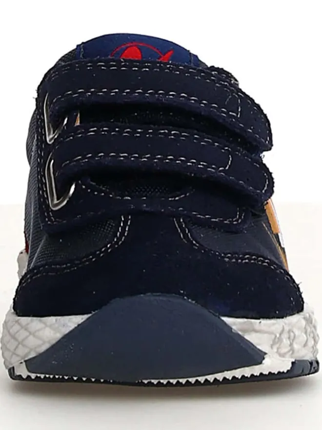 Leder-Sneakers "Jesko 2" in Dunkelblau/ Rot>Naturino Hot