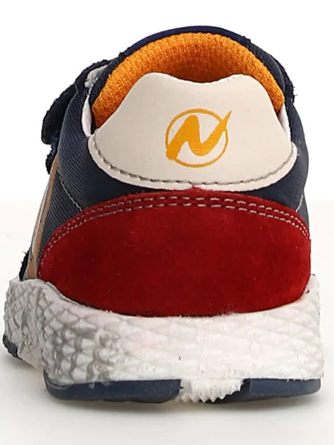 Leder-Sneakers "Jesko 2" in Dunkelblau/ Rot>Naturino Hot