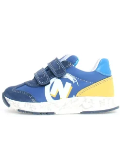 Leder-Sneakers "Jesko 2" in Gelb/ Blau>Naturino Sale