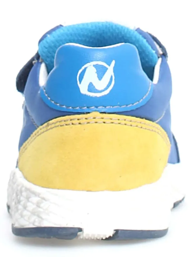 Leder-Sneakers "Jesko 2" in Gelb/ Blau>Naturino Sale