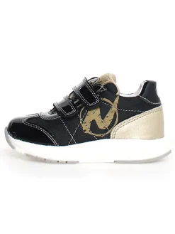 Naturino Sneakers^Leder-Sneakers "Jesko 2" in Gold/ Schwarz