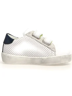 Naturino Sneakers|Sneakers·Sneakers Low^Leder-Sneakers "Korey" in Weiß/ Grün