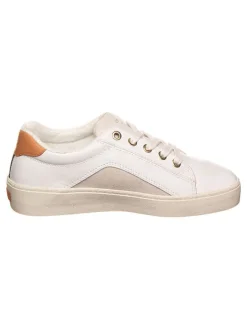 GANT Footwear Sneakers^Leder-Sneakers "Legalilly" in Weiß/ Hellbraun