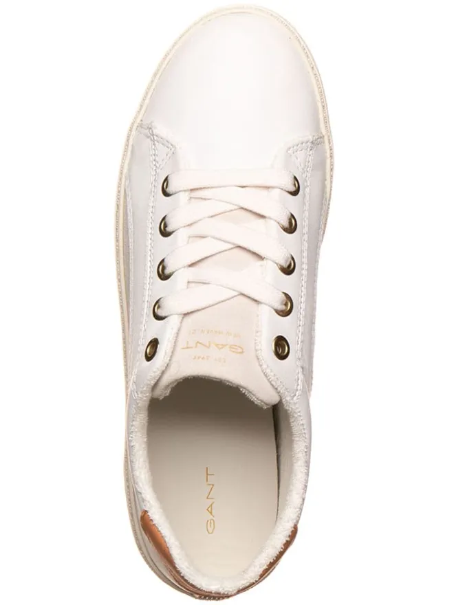 GANT Footwear Sneakers^Leder-Sneakers "Legalilly" in Weiß/ Hellbraun