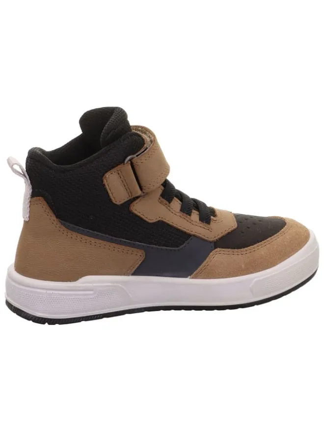superfit Sneakers·Sneakers High^Leder-Sneakers "Maverick" in Braun