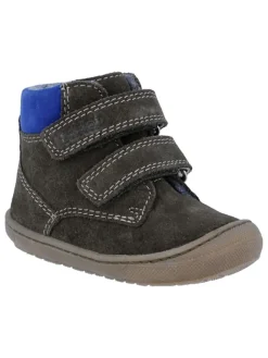 Leder-Sneakers "Maxi" in Anthrazit/ Blau>Richter Shoes