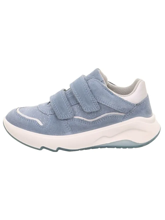 Leder-Sneakers "Melody" in Hellblau>superfit Clearance