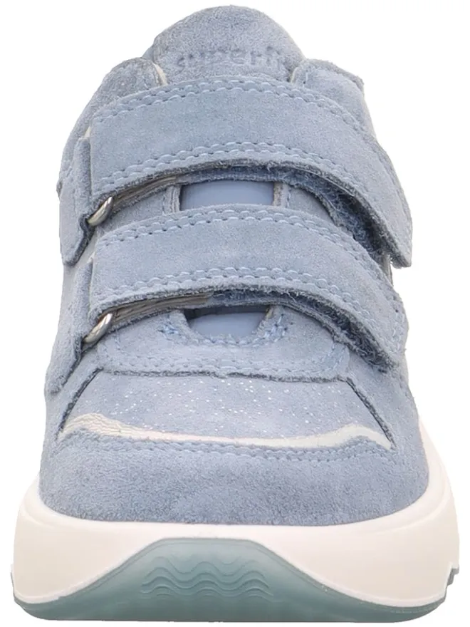 Leder-Sneakers "Melody" in Hellblau>superfit Clearance