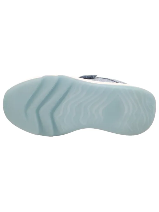 Leder-Sneakers "Melody" in Hellblau>superfit Clearance