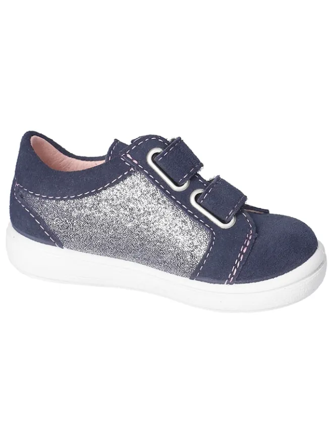 Leder-Sneakers "Nadja" in Dunkelblau>PEPINO Clearance