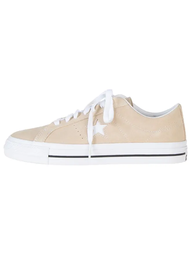 Converse Sneakers^Leder-Sneakers "One Star Pro" in Beige